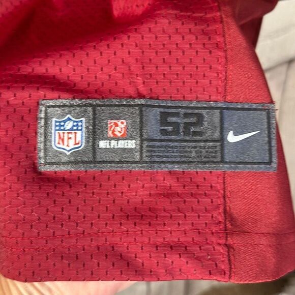 Nike Washington Redskins NFL Robert Griffin III On Field Football Jersey 52 NEW - Picture 3 of 10